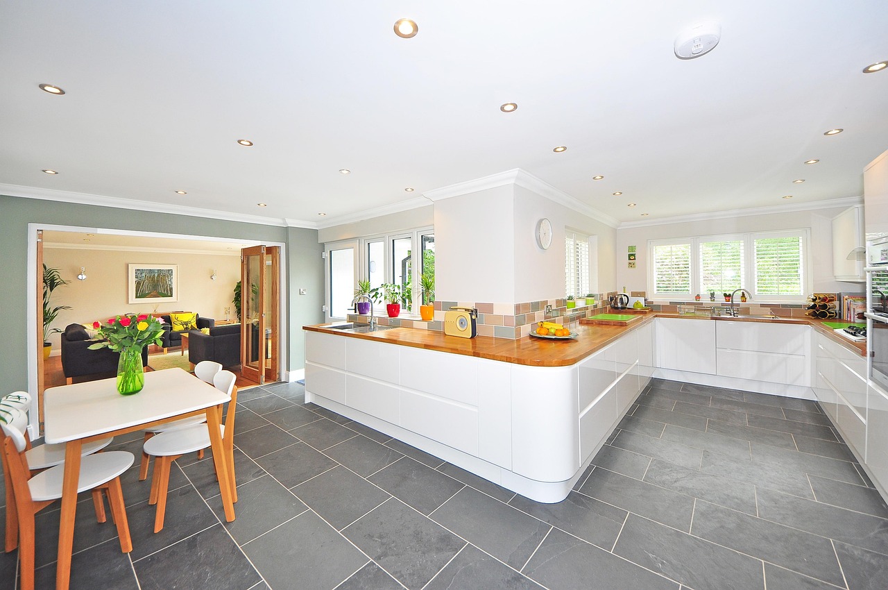Kitchen, dining room, dining table — Learn Everything about Corian Countertops