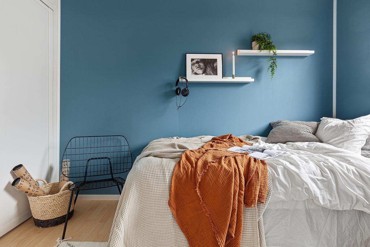 Bedroom, interior design, modern bedroom interior — The Ultimate urethane concrete Florida